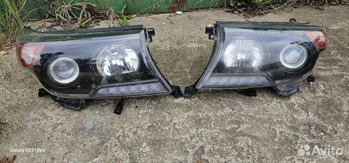 Фары тойота ленд крузер 200