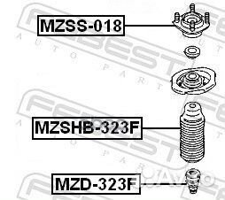 Опора амортизационной стойки перед прав/лев
