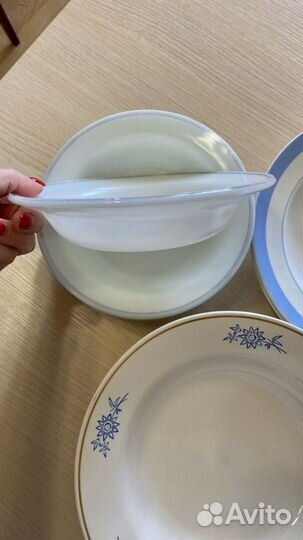 Тарелки суповые новые
