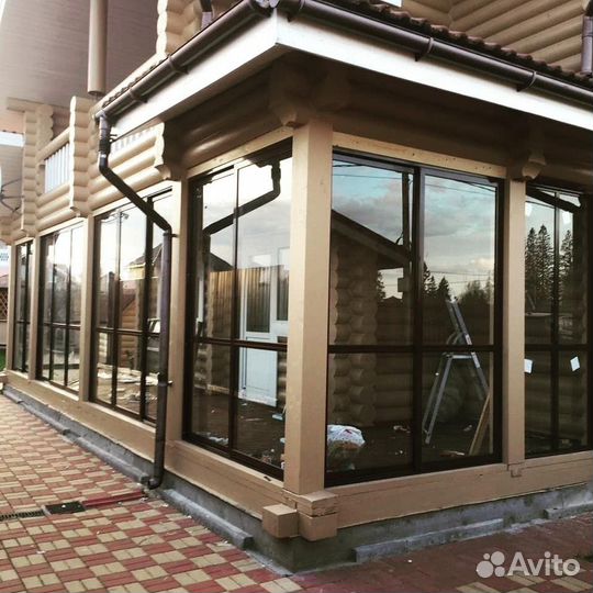 Окна пвх для коттеджей