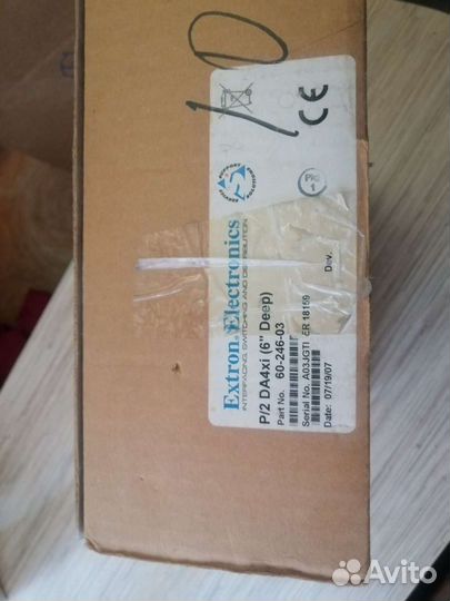 Extron p/2 da4xi