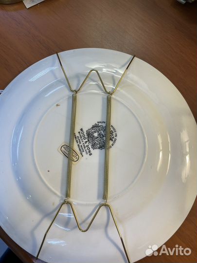 Декоративная настенная тарелка. Англия