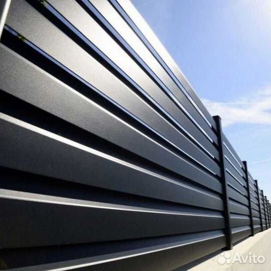 Забор жалюзи