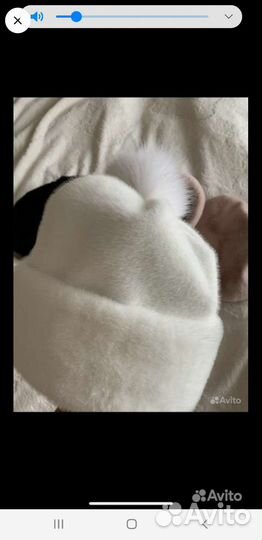 Шапка под норочку