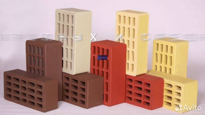 Кирпич облицовочный Красный (Пермь)