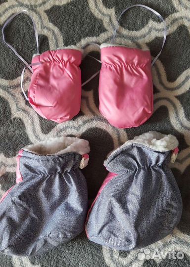 Зимний комбенизон для девочки