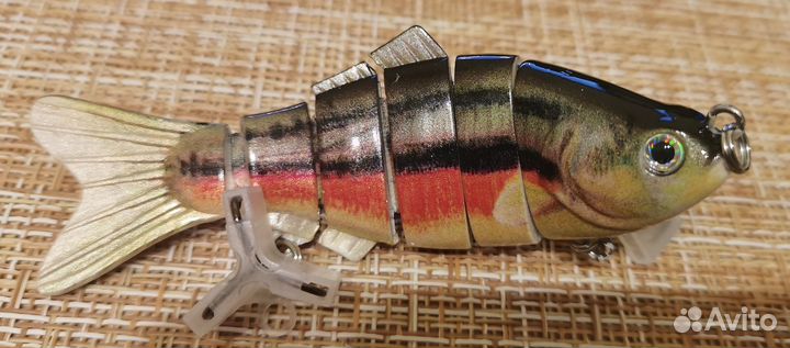 Воблер /кренкбейт/ 10,2 см 19,4 гр красный