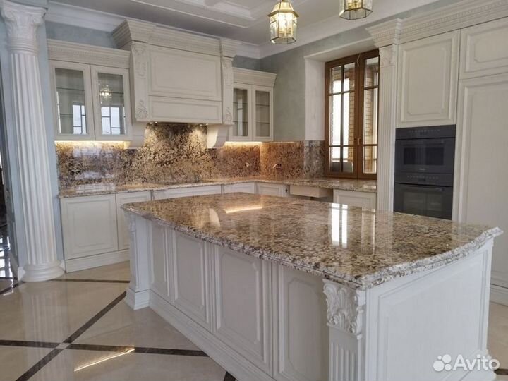 Столешница из камня: гранит, мрамор, оникс, кварц