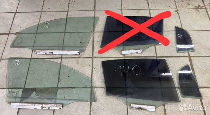 Стекла opel astra G седан