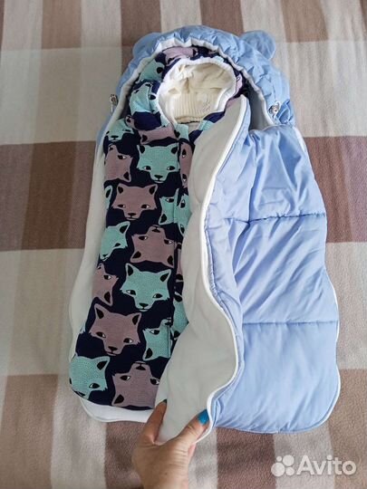 Конверт на выписку зимний