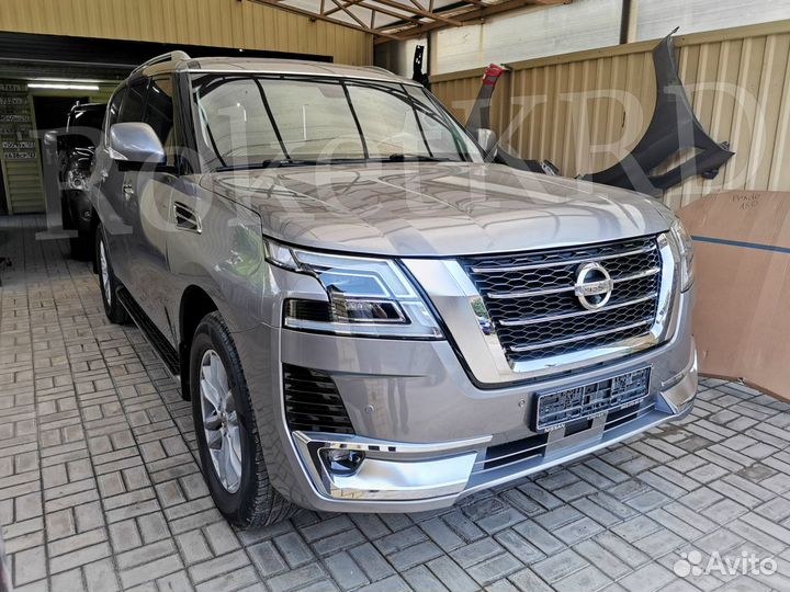 Рестайлинг Nissan Patrol из 2010 в 20 г Y62 A43r80