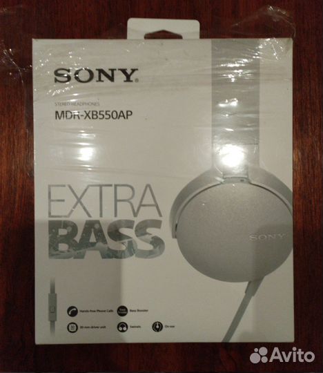 Наушники Sony MDR-XB550AP