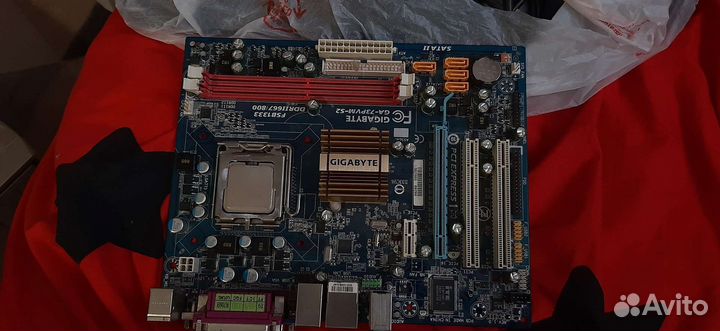 Материнская плата с процессором intel 06 E5440