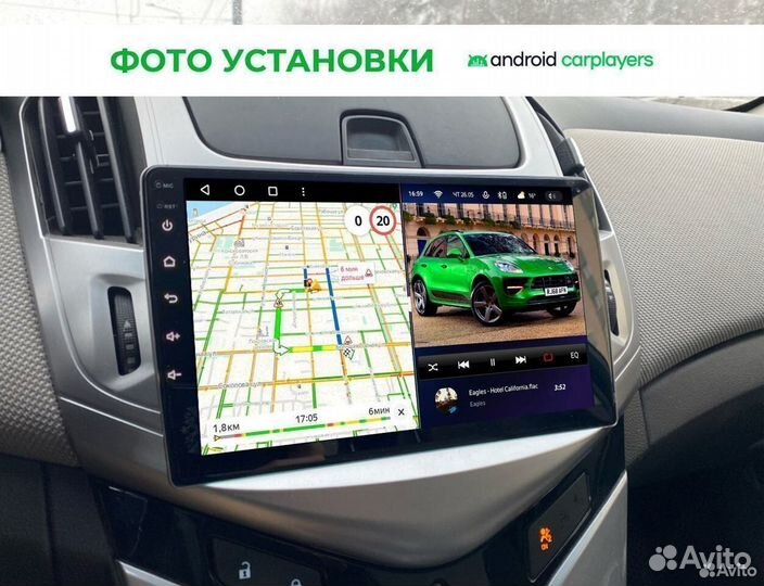 Магнитола android для Chevrolet