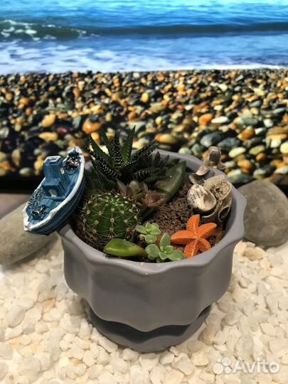 Уникальная цветочная композиция