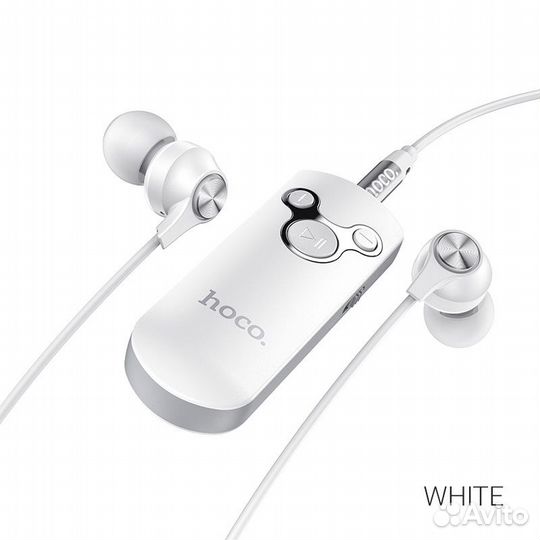 Bluetooth гарнитура hoco E52 Белый