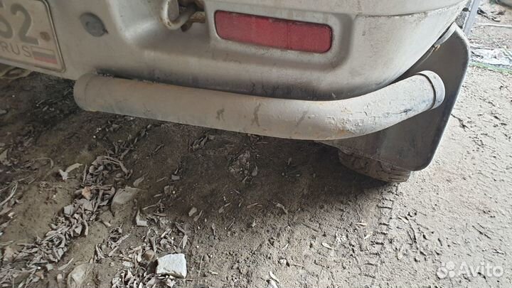 Защита заднего бампера шевроле нива 2123