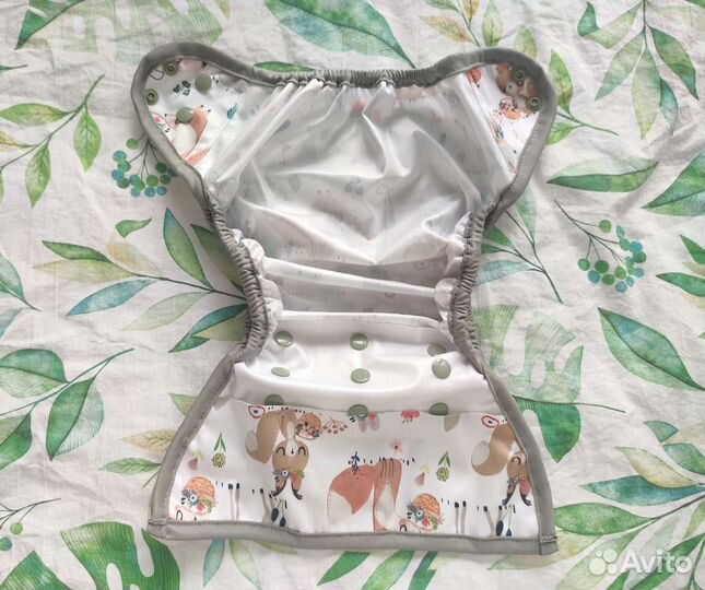 Многоразовые подгузники с вкладышами