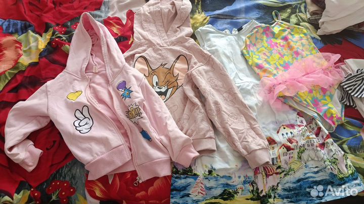 Детская одежда для девочек пакетом