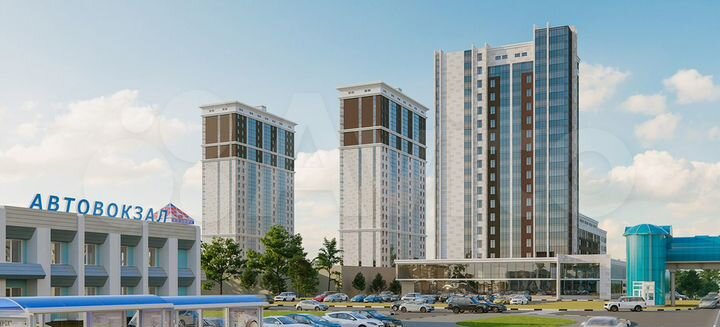 2-к. квартира, 68,2 м², 22/24 эт.