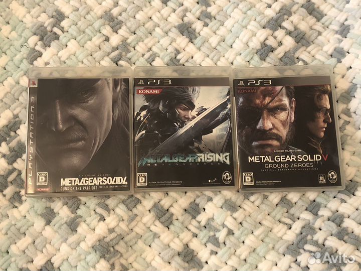 Набор игр Metal Gear на PS3