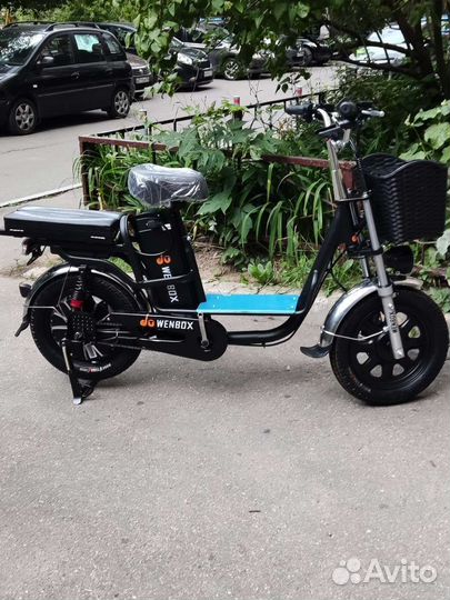 Электровелосипед monster (black X)