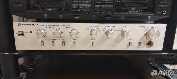 Усилитель предварительный Радиотехника уп 001