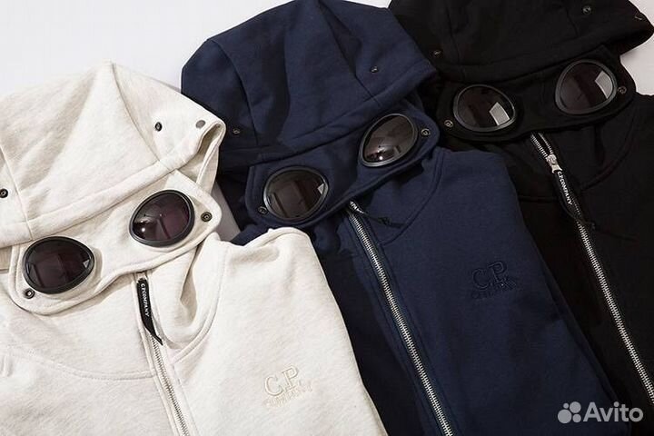 Zip худи cp company