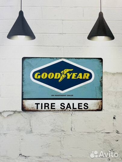 Декор на стену Good year Tire Sales