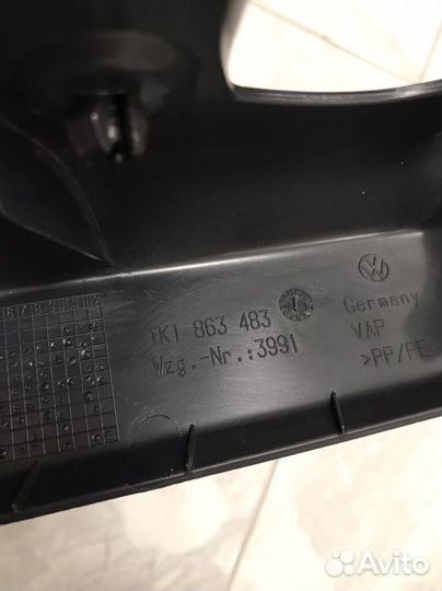 Накладка порога Golf 6