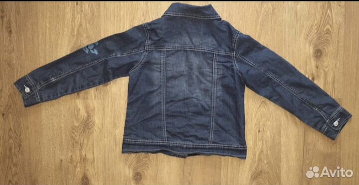 Джинсовая куртка р-р 122-130