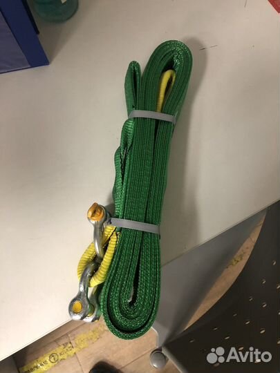 Трос стропа для буксировки авто 12 тн. / 6 м