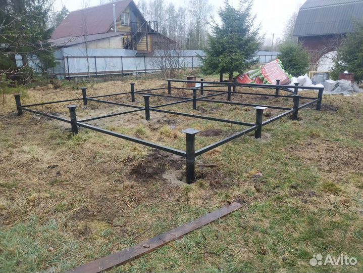 Винтовые сваи под ключ. Свайно винтовой фундамент