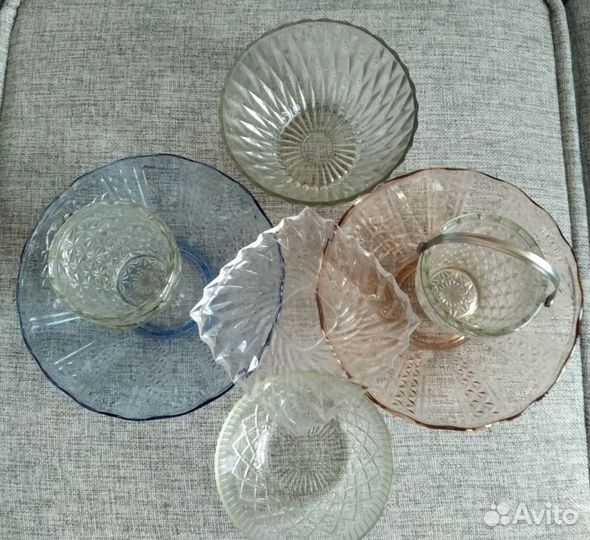 Стеклянные предметы домашней утвари СССР