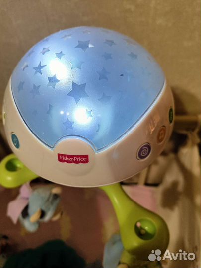 Мобиль на кроватку fisher price мечты о бабочках