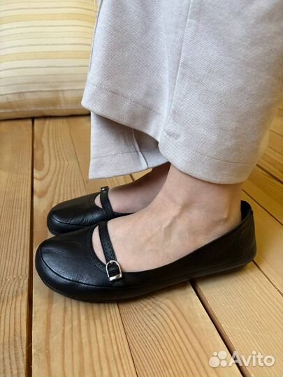 Балетки кожаные Vagabond женские черные 40