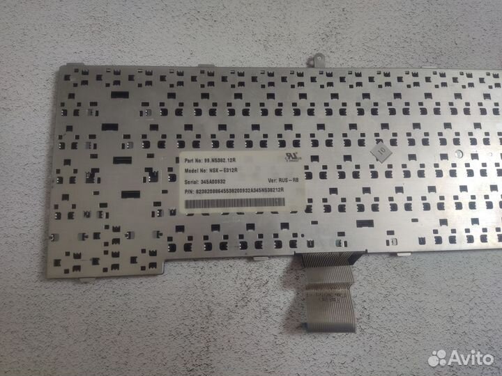 Ноутбук RoverBook Navigator E510L на запчасти