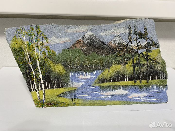 Картина-панно на камне 