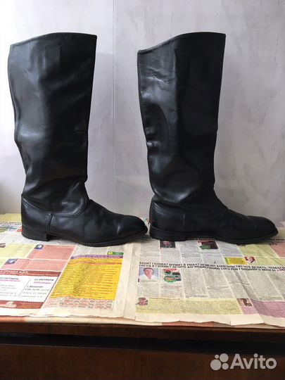 Сапоги офицерские яловые СССР