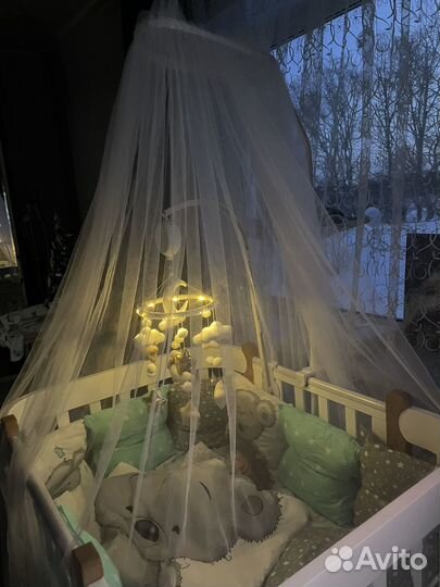 Бортики в кроватку