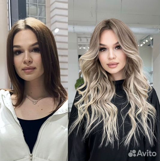 Невидимое Наращивание волос