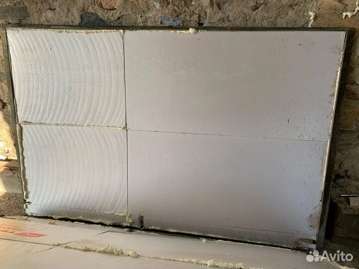 Ворота гаражные металлические бу