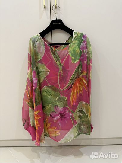 Блуза шелковая