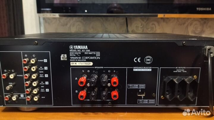 Av ресивер yamaha AX 396