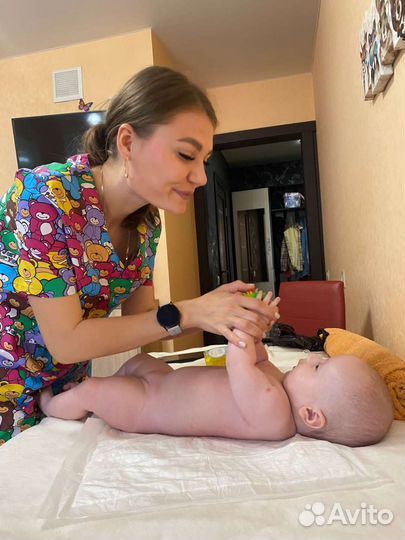 Массаж детям на дому/электрофорез