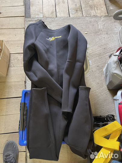 Костю для дайвинга 5мм длинный + короткий XL