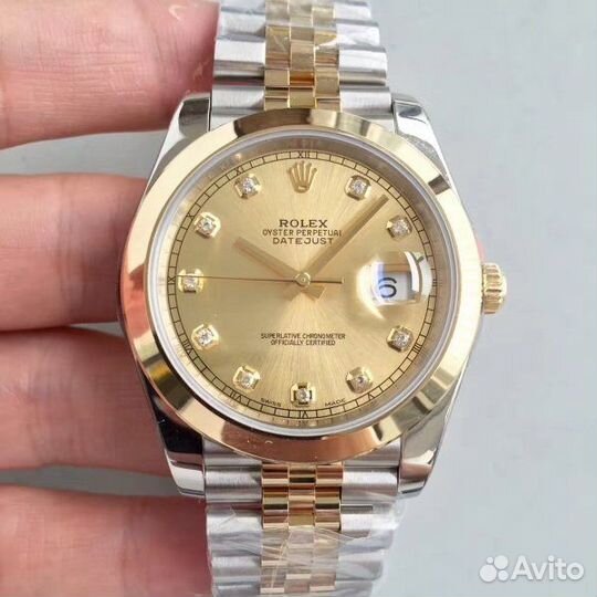 Часы Rolex Oyster Perpetual Datejust 41 Diamond