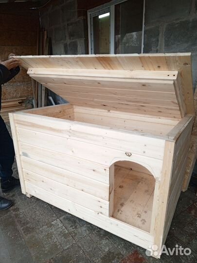 Будка для собаки утепленная