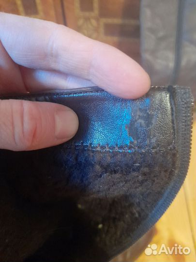 Сапоги зимние Gabor натуральная кожа 38 р