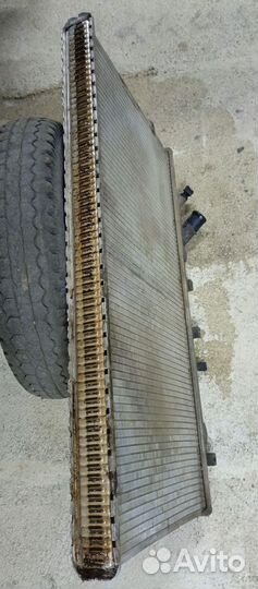 Радиатор охлаждения на kia spectra